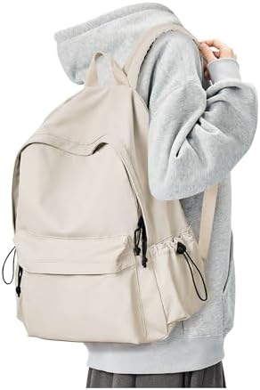 Chic White Carrier for Youthful School Outings and Casual Escapes