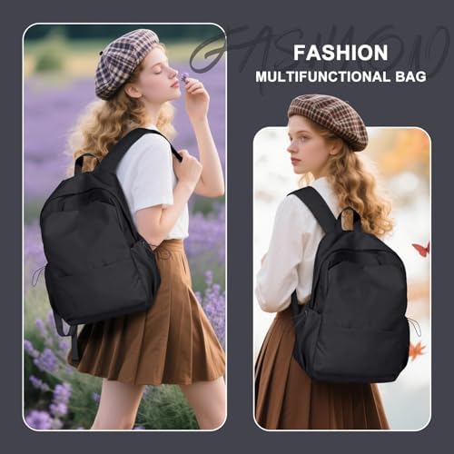 Compact Ebony Satch for Academic and Fitness Pursuits