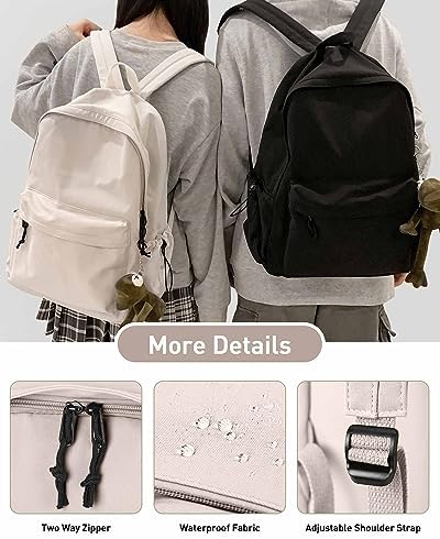 Chic White Carrier for Youthful School Outings and Casual Escapes