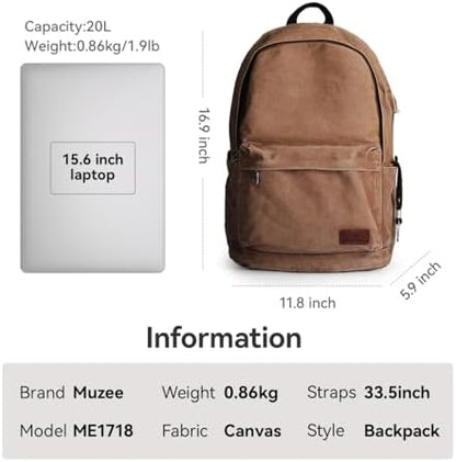 Khaki Classic with Charge Hub for Nomadic Needs